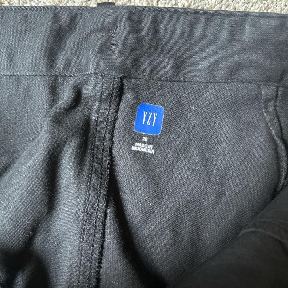 Yeezy Black Slim Straight Men Jeans